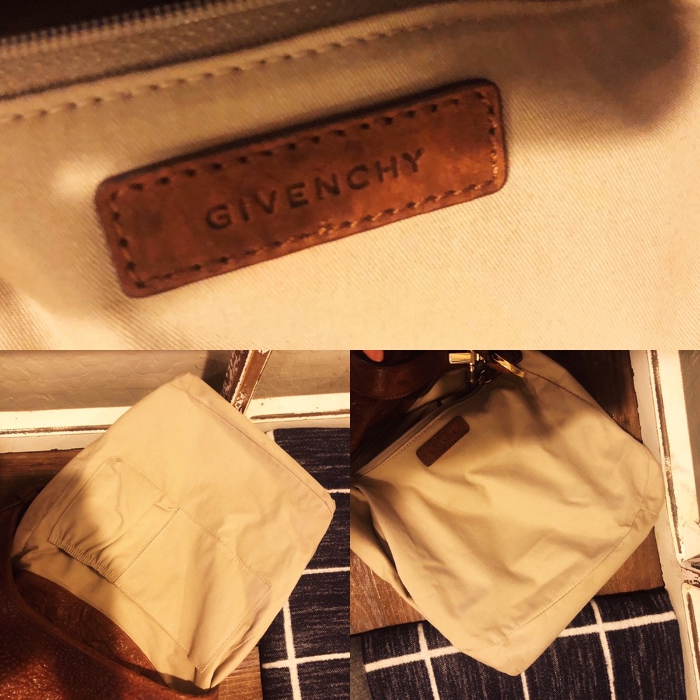 SOLD Givenchy Brown Obsedia Hobo Lamb Bag - Picture 8 of 8